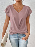 Ecouture® | Komfortabel T-shirt med elegant halsudskæring (MIDLERTIDIGT 1+1 GRATIS!)