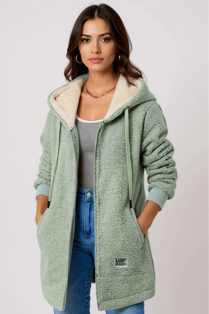 Birgitta | Elegant fleecejakke i nordisk design