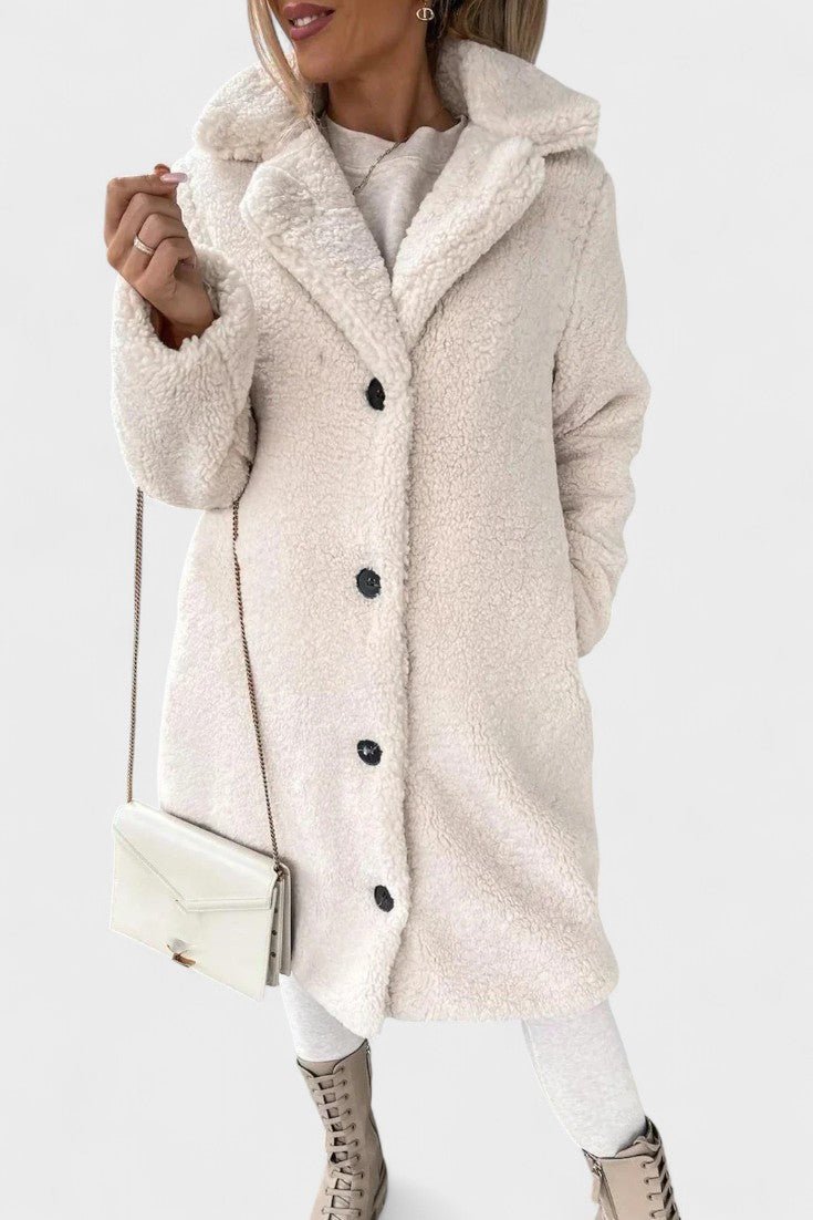 Birgitte | Elegant teddyjakke i luksuriøst design