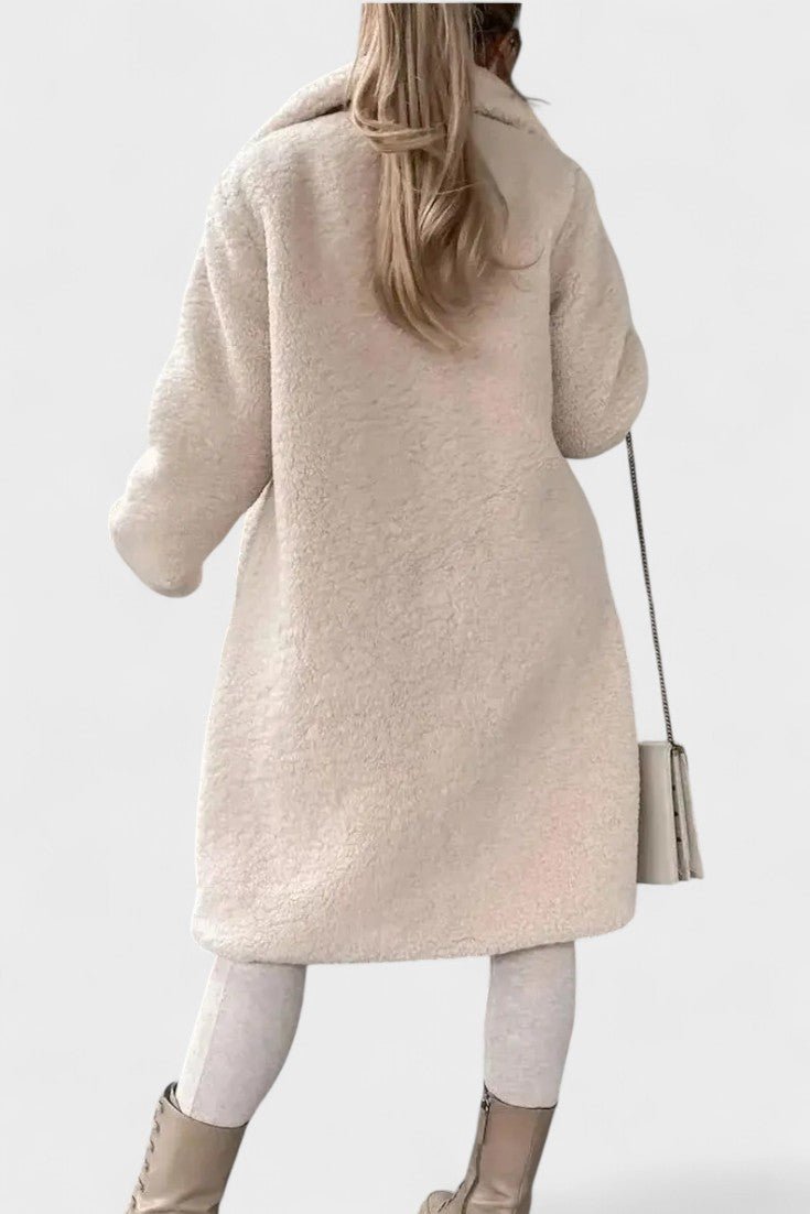 Birgitte | Elegant teddyjakke i luksuriøst design