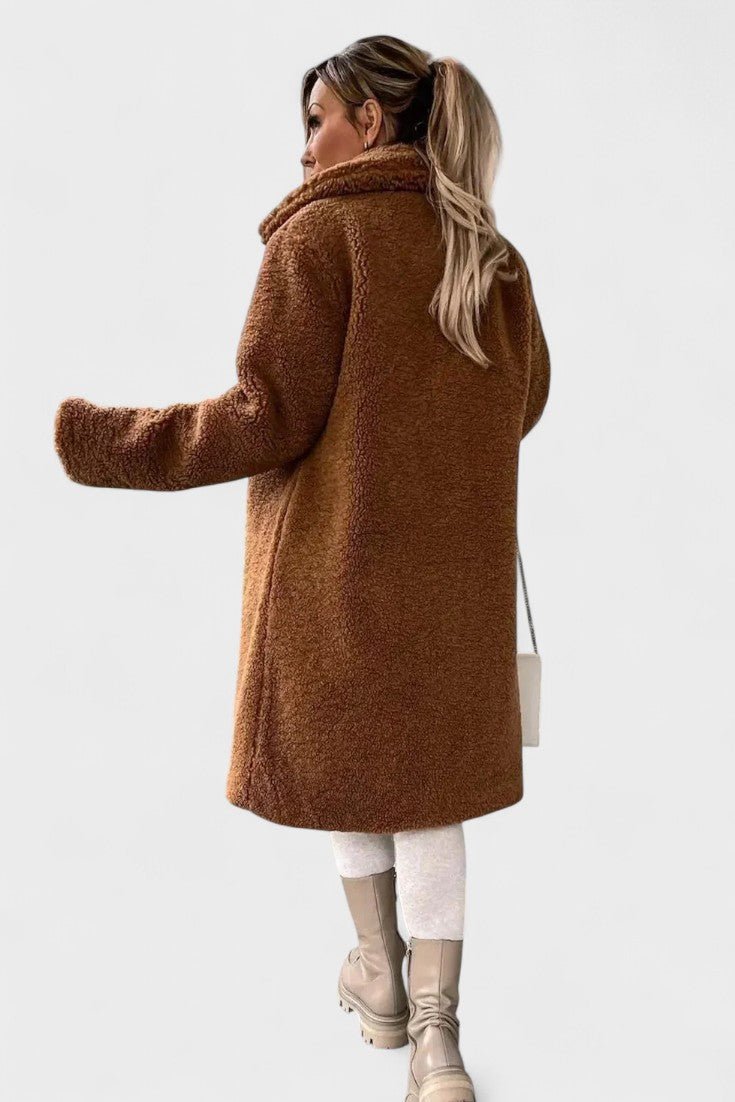 Birgitte | Elegant teddyjakke i luksuriøst design