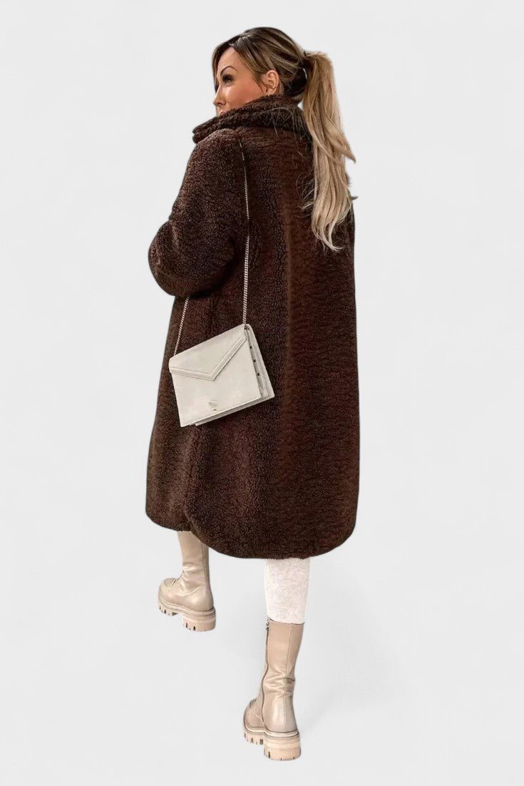 Birgitte | Elegant teddyjakke i luksuriøst design