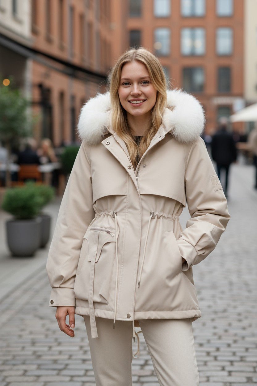 Cecilie | Elegant vinterjakke i luksuriøst design