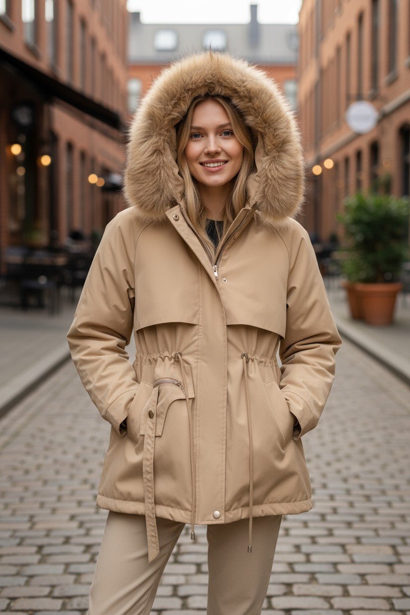 Cecilie | Elegant vinterjakke i luksuriøst design