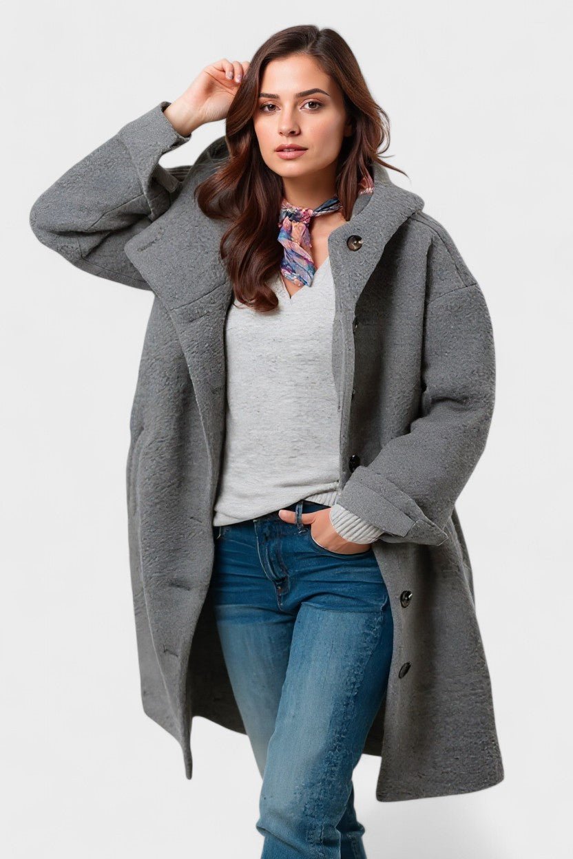 Freja | Halvlang elegant jakke