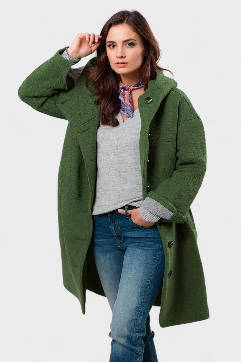 Freja | Halvlang elegant jakke