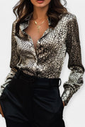 Helene | Satin skjorte