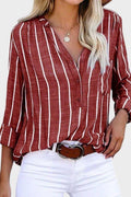 Luna | Stribet bluse