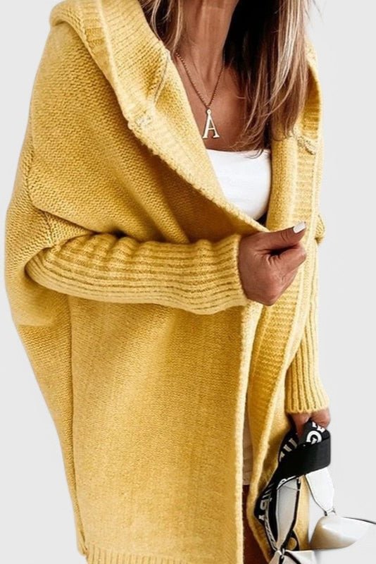 Mette | Luksus hættecardigan
