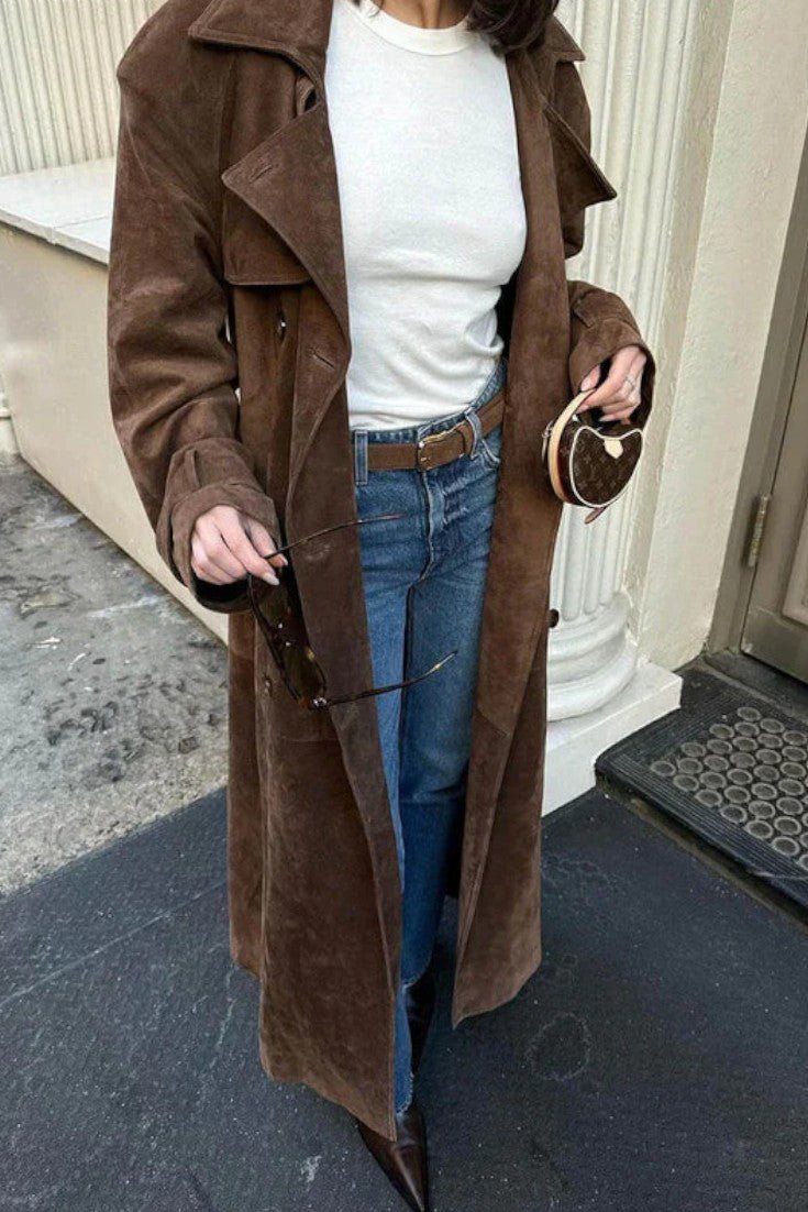 Mille | Elegant ruskindstrenchcoat
