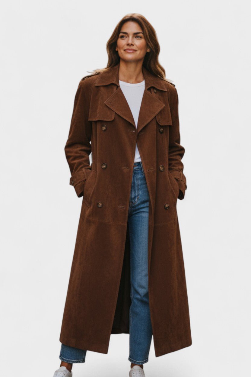 Mille | Elegant ruskindstrenchcoat