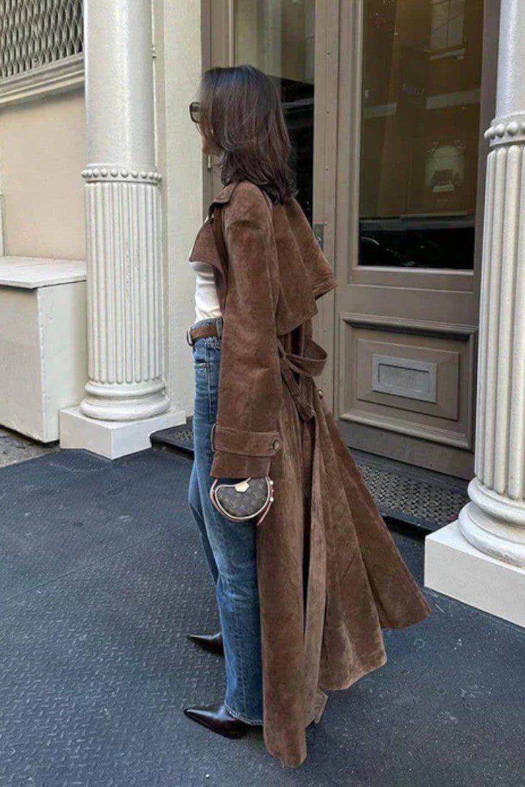 Mille | Elegant ruskindstrenchcoat