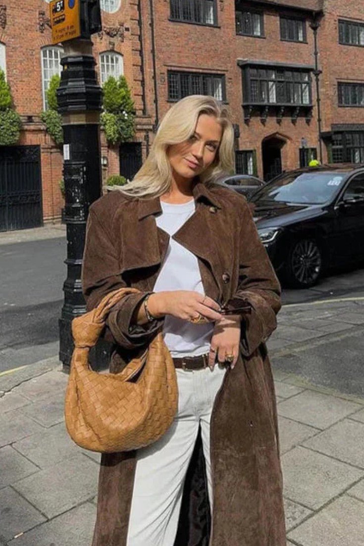 Mille | Elegant ruskindstrenchcoat