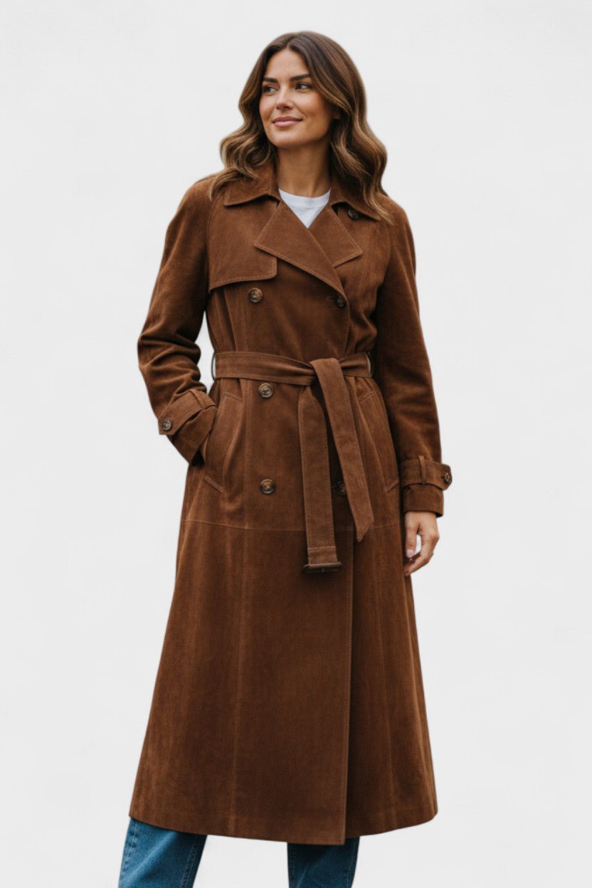 Mille | Elegant ruskindstrenchcoat