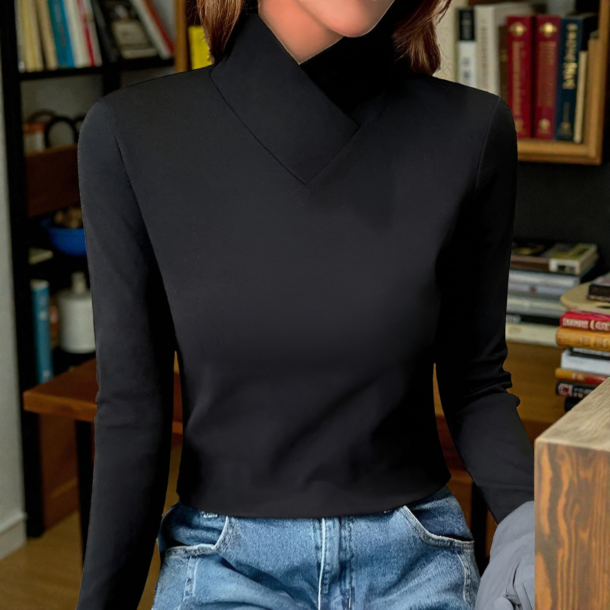 STASIA | Elegant Rullekrave