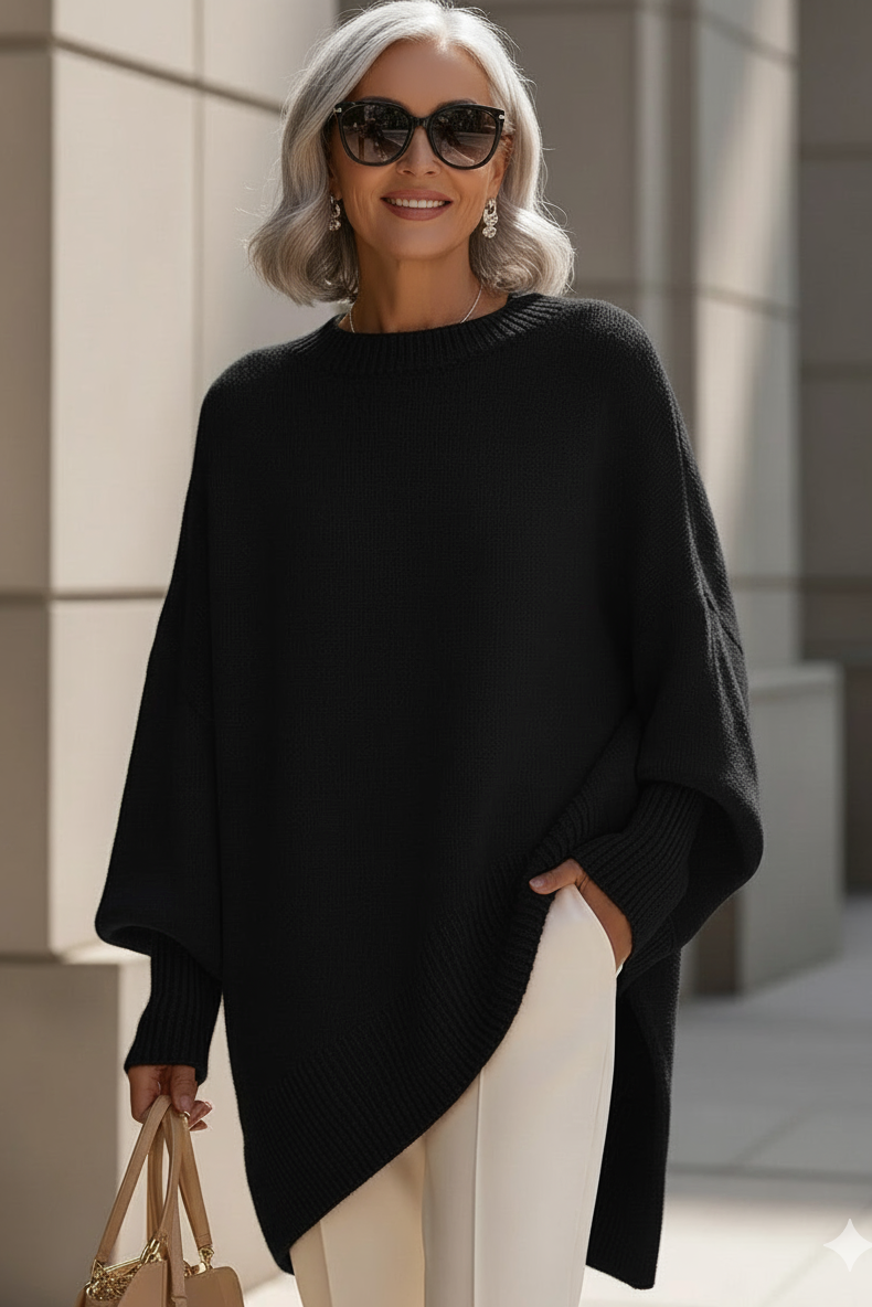 Rosa | Oversized Striktrøje