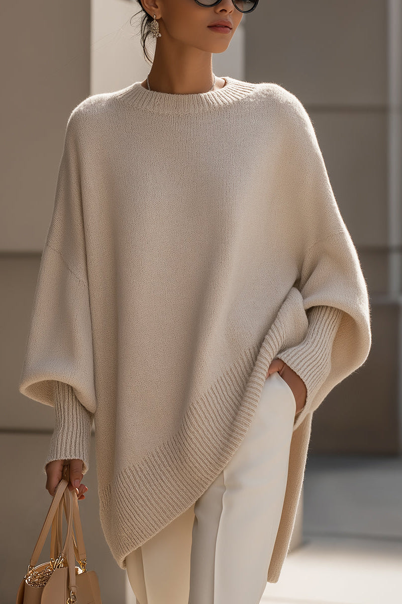 Rosa | Oversized Striktrøje