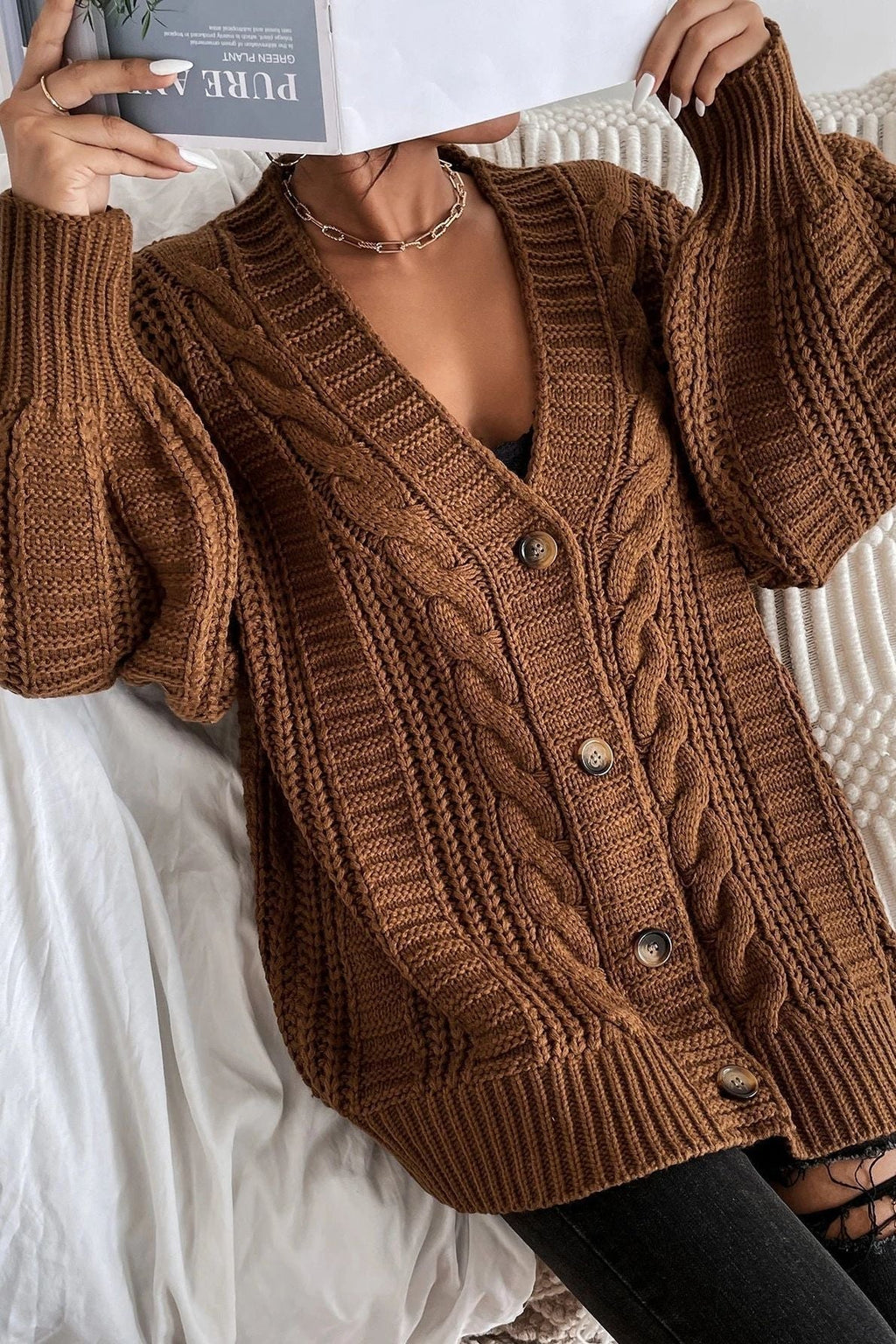 Saga | Oversize Cardigan