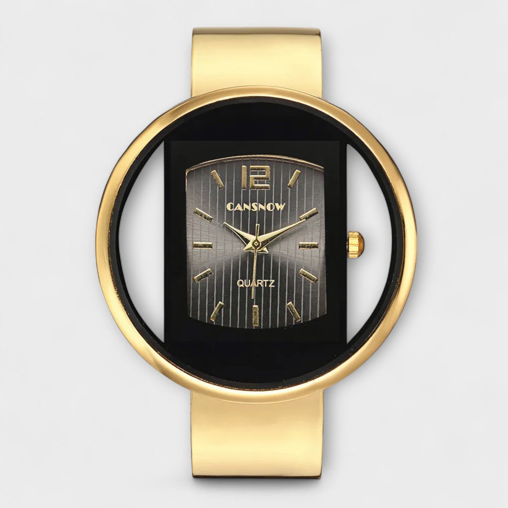 Saga | Sortguld Ur