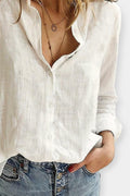 Thea | Linned skjorte
