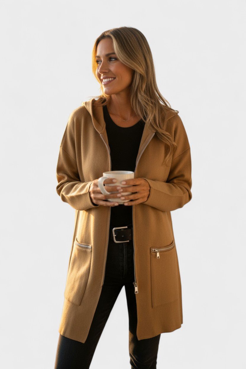 Veslina | Elegant strikjakke til lag-på-lag