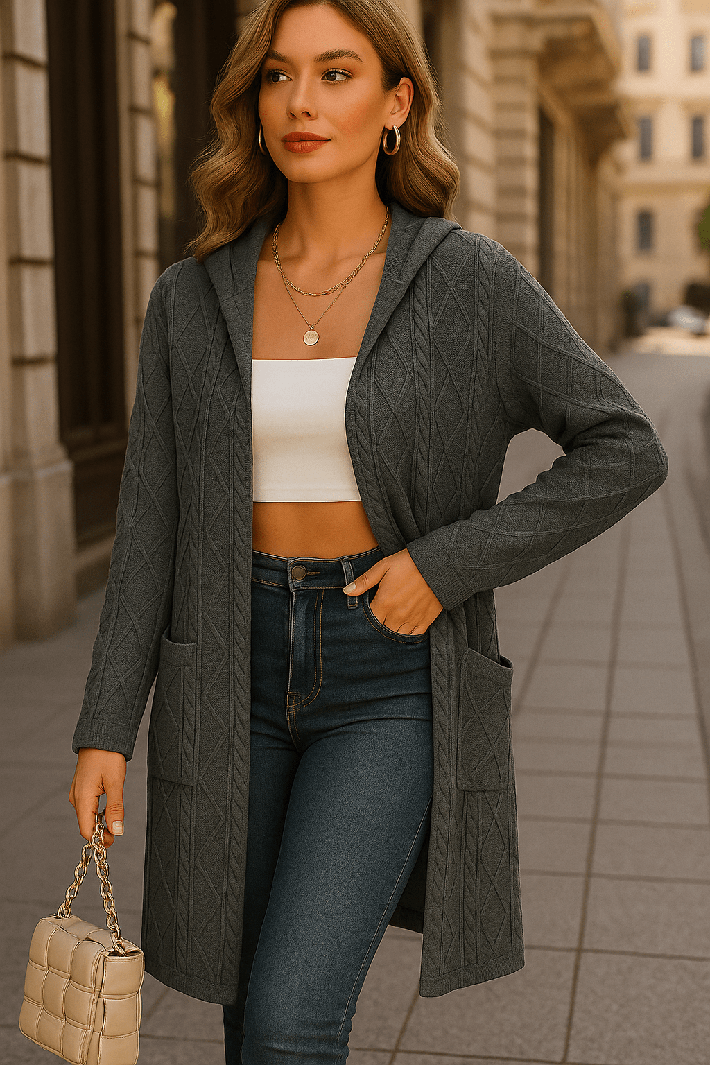 Zienna | Strikjakke